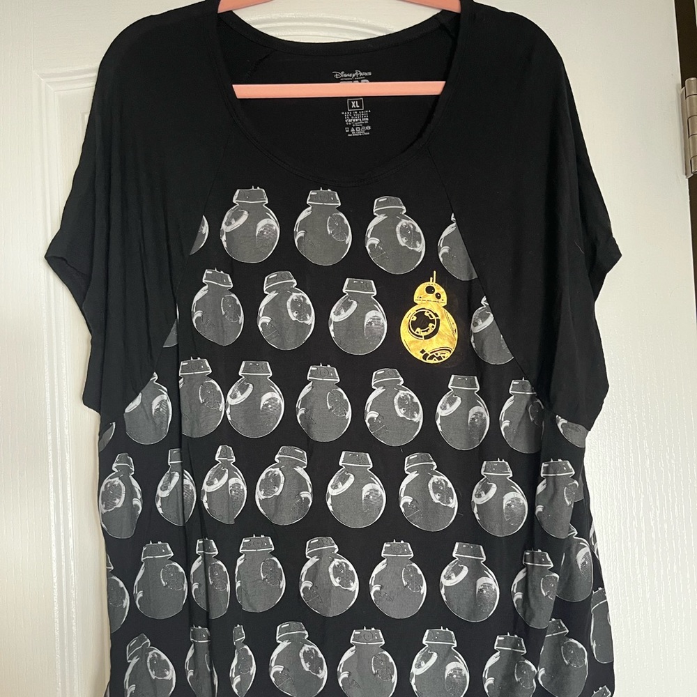 Disney Star Wars BB-8 Top From Disneyland Size XL